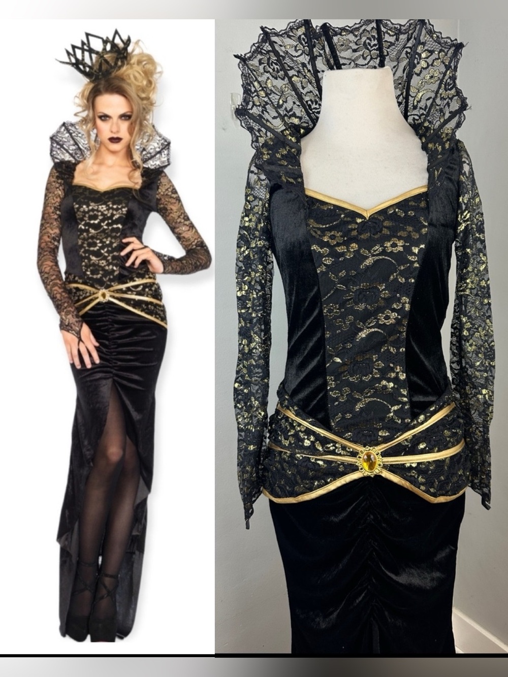 Leg Avenue Deluxe Evil Queen Costume
Size M/6